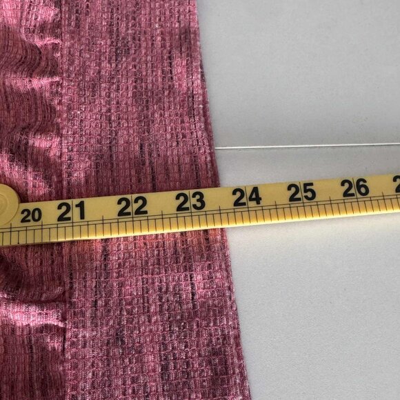 Lane Bryant Pink Heathered V-Neck Knit Top – Size 10/12 - Picture 5 of 5
